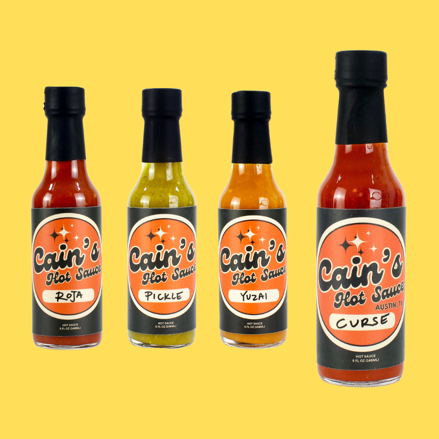 Cain's Hot Sauce Discovery Pack