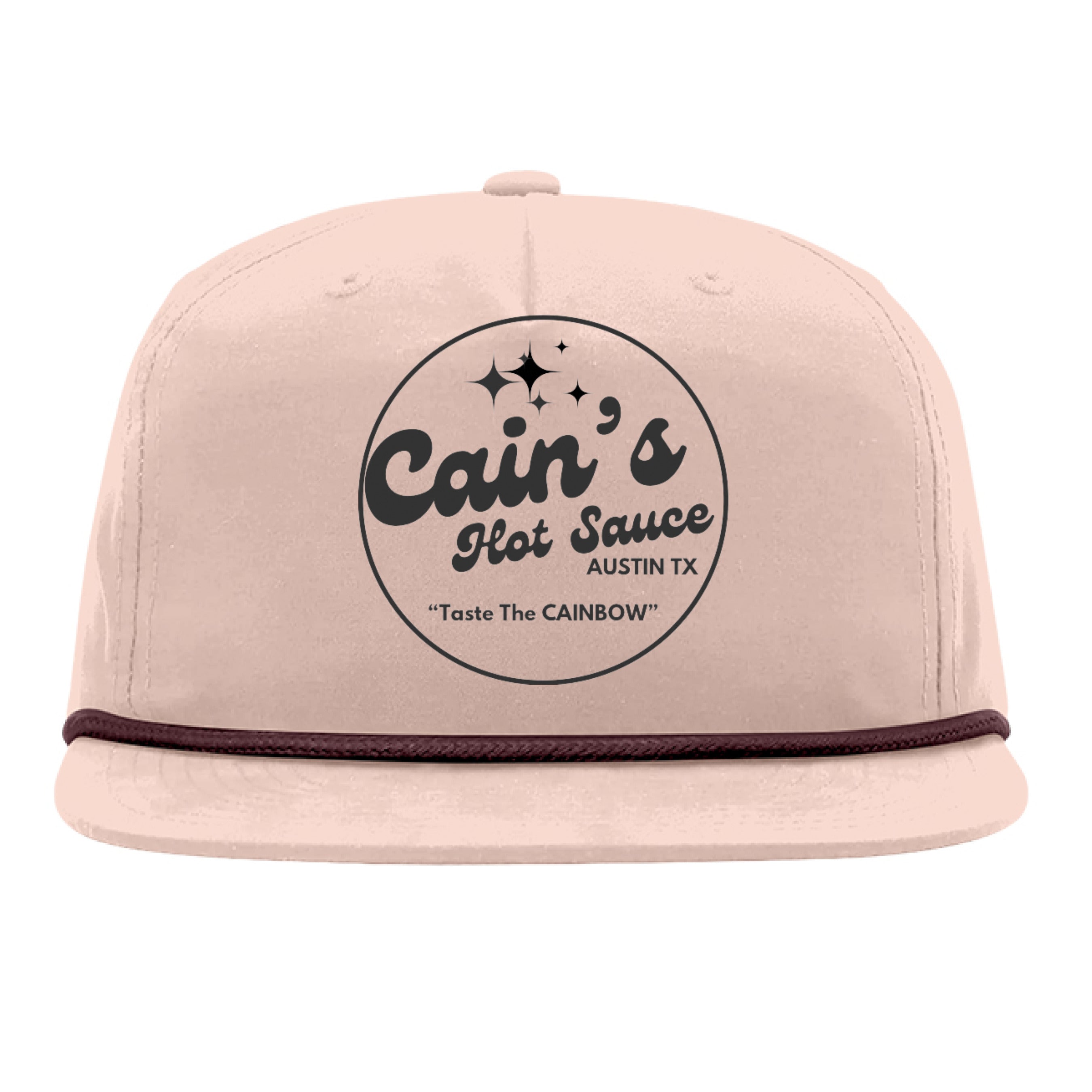 Pale Peach/ Maroon - FRONT